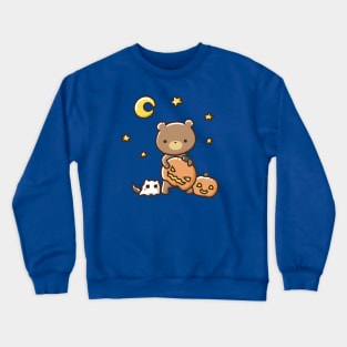 kawaii halloween Crewneck Sweatshirt